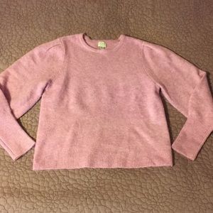 Super soft pink sweater